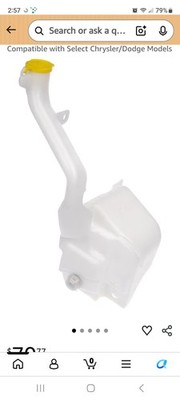 Dorman 603-163 Front Washer Fluid Reservoir For  Select Chrysler/Dodge