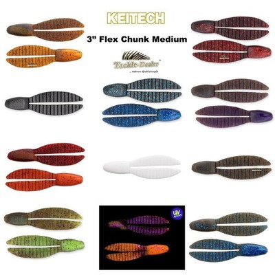 Keitech Flex Chunk Medium 3'' Trailer Krebst Creaure 