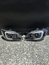 LED 3D Stripe DRL Projector Headlights for 2005-2007 Subaru Impreza WRX/STI