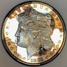 1881 S MORGAN DOLLAR**TAB TONER**DMPL/PL CAMEO DEEP MIRRORS GEMBU+ NR #76280
