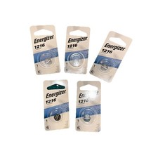 5 Energizer CR1216 BR1216 DL1216B ECR1216BP 3V Lithium Coin Cell Button Battery