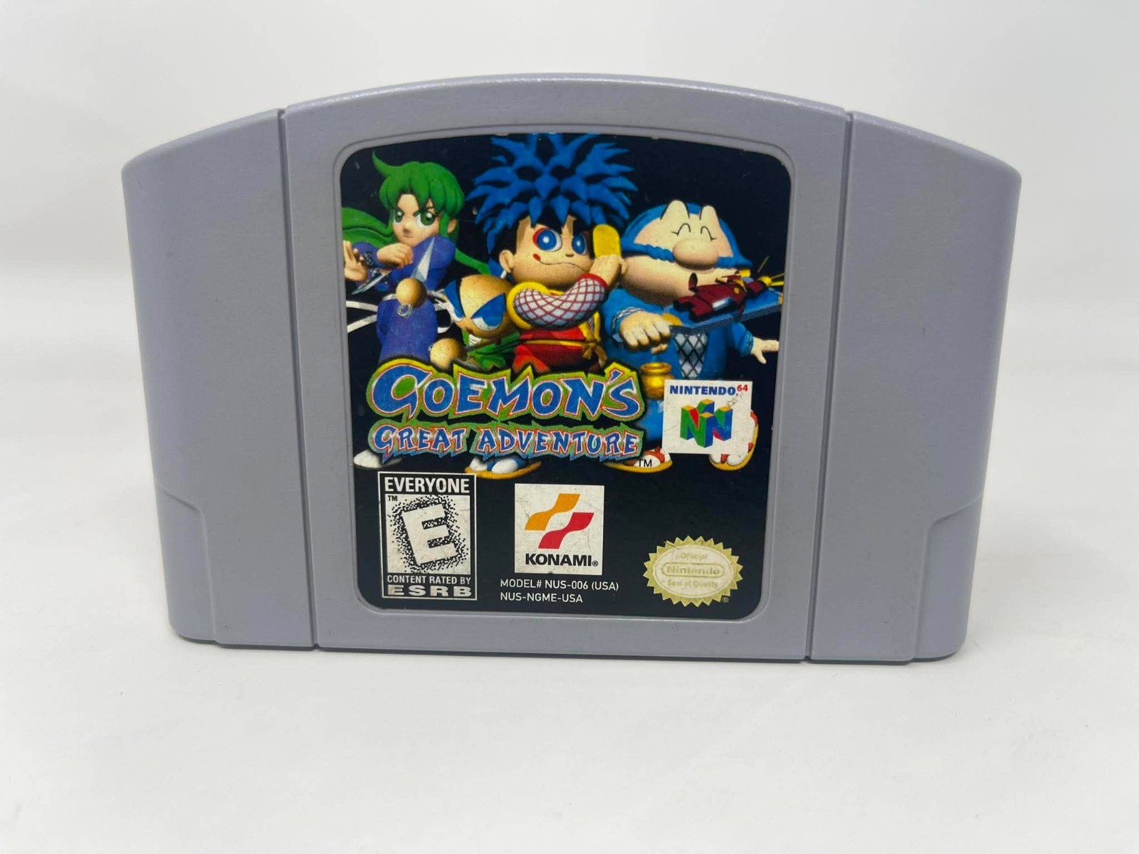 Goemon's Great Adventure (Nintendo 64/N64) NTSC - Authentic Cartridge Only works
