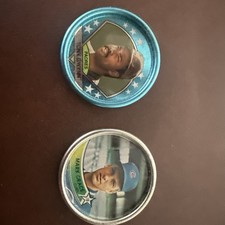 1990 Topps Baseball Coins - Tony Gwynn & Mark Grace (combined shipping offered)