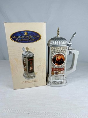2006 Budweiser Classic Stein Anheuser Busch Collectors Club Members Only w/ Box