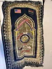 Operation Iraqi Freedom Prayer Rug 2007-2008 USMC Iraq Baghdad
