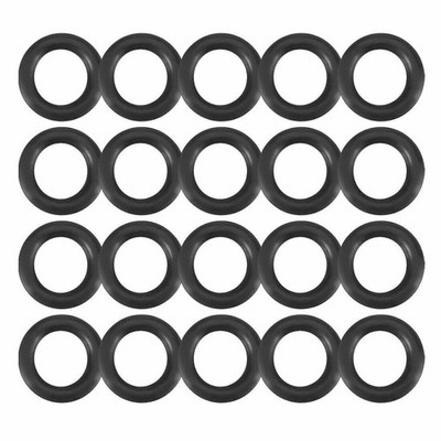 20pcs black nitrile butadiene rubber O-ring 1.8mm inner slide 0.6mm width  KD *h