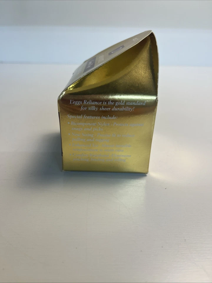 Pantimedias vintage Leggs talla D blanco roto 429 27 Foto 2 de 4