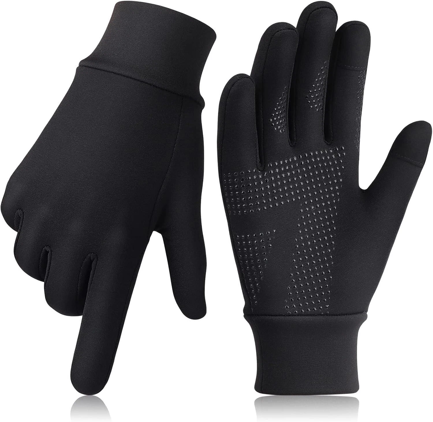 Running Gloves Touchscreen Anti-Slip Gloves Lightweight Fleece Sports Gloves War