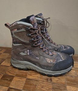 Cabela’s Men’s 9.5D 400g Thinsulate Camo Waterproof Hunting Boots