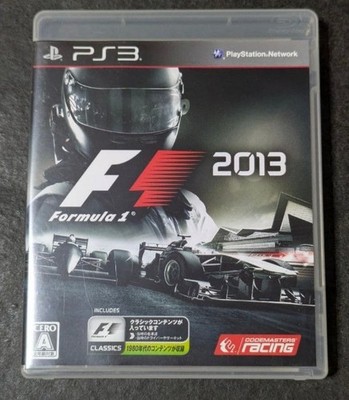 F1 2013 PS3 PlayStation3 Codemasters Used Tested Japanese ver with Case