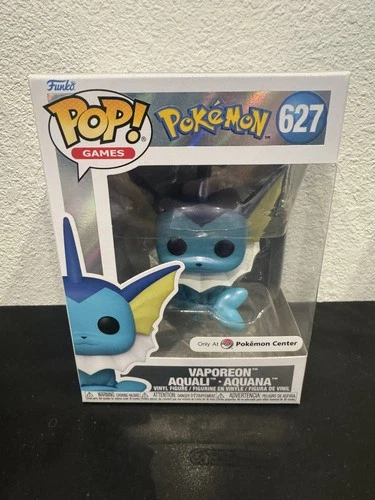 Funko Pop! Vinyl: Pokémon - Vaporeon (Pearlescent) - Pokemon Center (Exclusive)