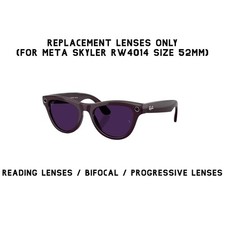 Ray-Ban Meta Skyler RW4014 Replacement Lens Reading/Bifocal/Progressive Lenses