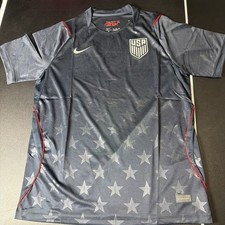 Team USA Navy Soccer Nike Jersey Preowned Size Large