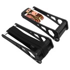 (Black)Generic Portable Ratchet Bow Press Sturdy Aluminum Alloy String Changer