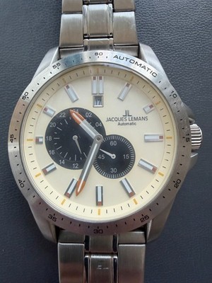 Herren-Armbanduhr Jacques Lemans Liverpool 10ATM Automatic