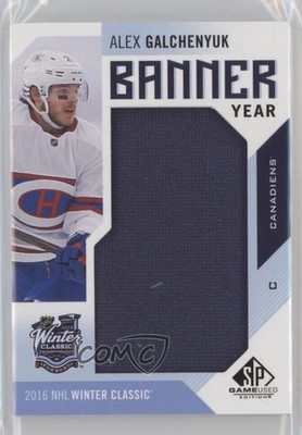 2016-17 SP Game Used Banner Year Winter Classic Alex Galchenyuk #BWC-AG 1hh