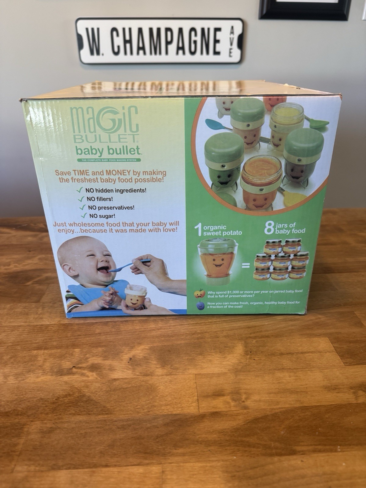 Brand New Magic Bullet Baby Bullet Food Maker Blender Processor 20 Piece Set
