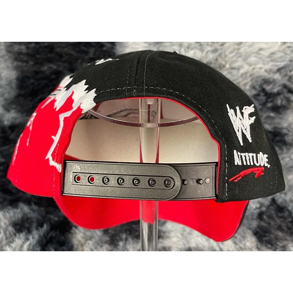 Vintage WWF The Rock "Know Your Role" Snapback Hat 1999 NWT Deadstock - Image 3 of 4