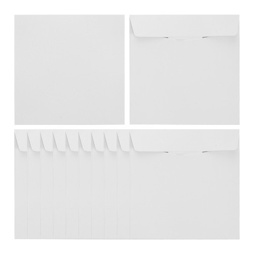 50pcs CD Sleeves Paper Envelopes DVD CD Paper Storage Holders Sleeves Paper CD - 第 7/12 張圖片