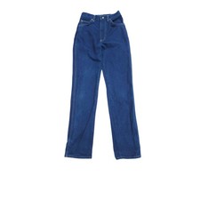 Vintage Lee Mom Jeans High Waisted Straight Leg Dark Wash Sz 14 Reg