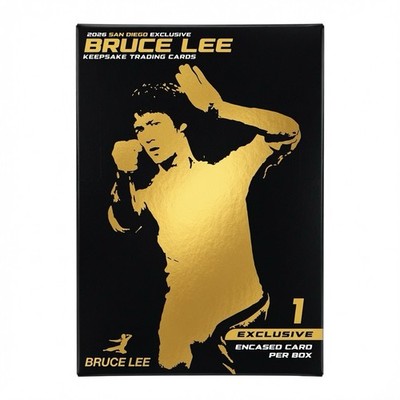 2026 Bruce Lee San Diego Exclusive Keepsake Trading Cards Box Sealed