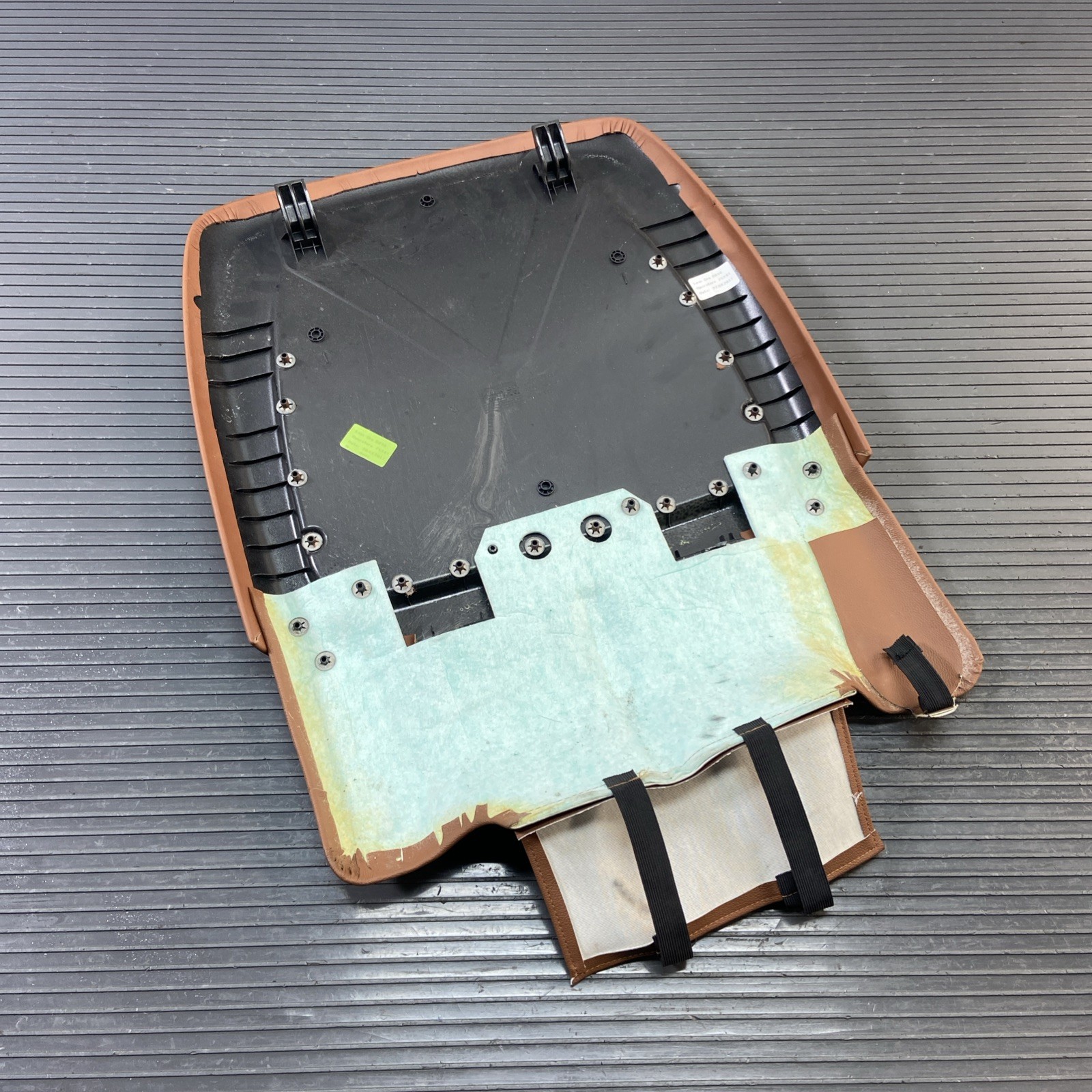 2014-2020 Maserati Levante M161 Front Left Seat Back Trim Panel Brown OEM