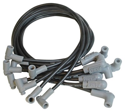 MSD 31293 Super Conductor Spark Plug Wire Set Black