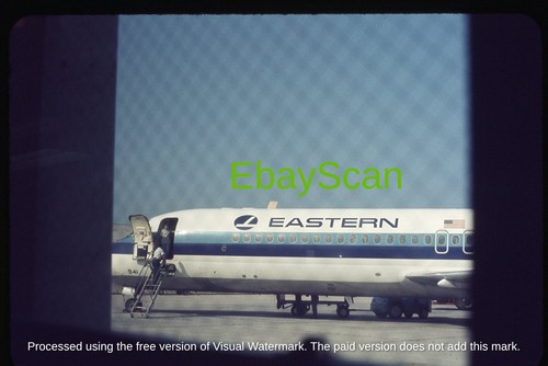 Original Slide - View through a door of Eastern Air Lines aircraft - 1972