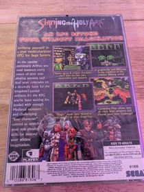 SEGA Shining the Holy Ark Sega Saturn Manual Included Role Playing 1996 NTSC-U/C