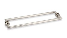 Concerto 18" Cuttable Back-to-Back Towel Bar - Polished Nickel