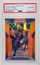 2019 Prizm Orange Refractor CAM REDDISH RC CARD PSA 10 GEM MINT