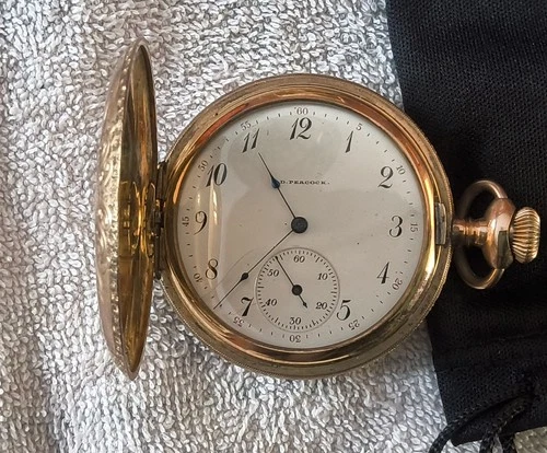 Antique 1905 Elgin Pocket Watch Grade 299 15j