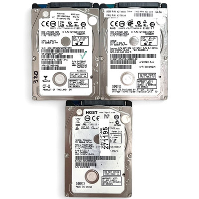 [LOT OF 3] Hitachi 320GB 7200RPM 2.5'' Hard Drive SATA HTS723232A7A364 TESTED