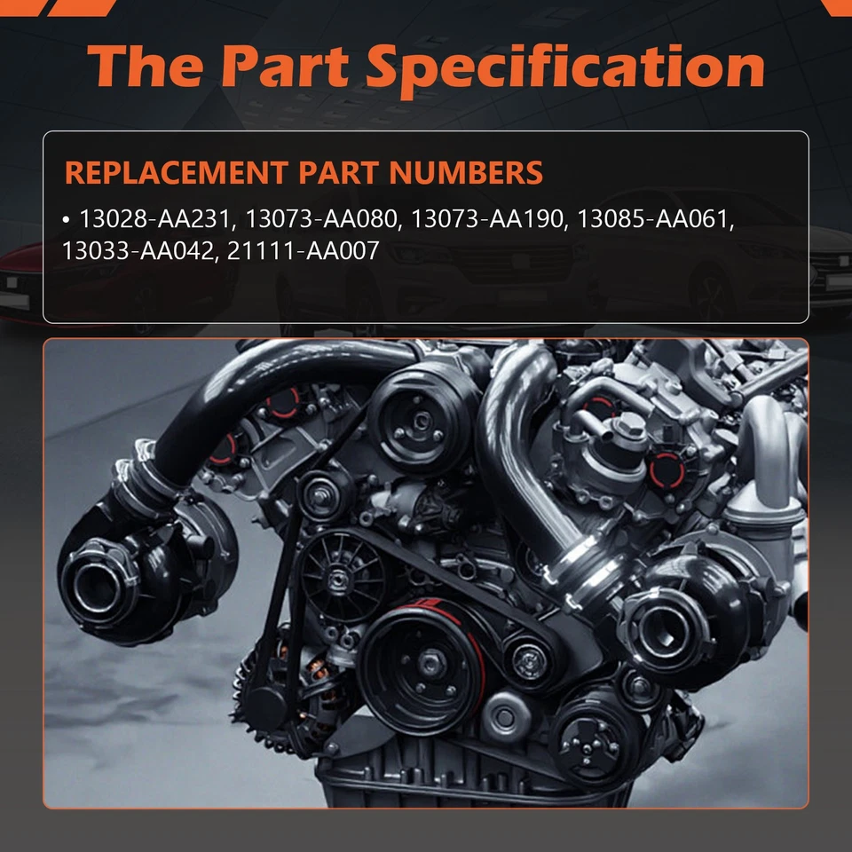 For 99-05 Subaru Forester Impreza 2.5 2.2L SOHC Timing Belt Kit Water Pump EJ25 Foto 2 de 4