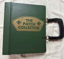 Boys Scouts Of America Patch Collector Binder W/Handles +16  Post Pages 