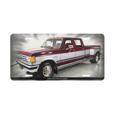 Stunning 1988 Ford F350 XLT Lariat Truck Classic Vanity Plate - Durable Metal