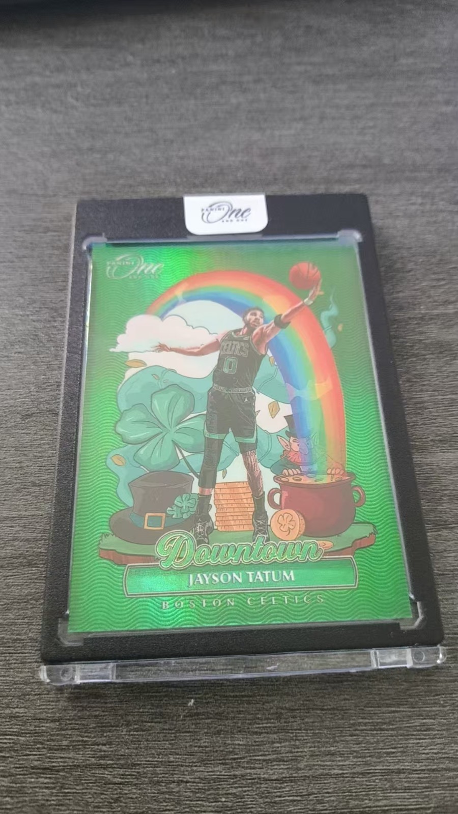 2022-23 Panini One and One Jayson Tatum Downtown No.2