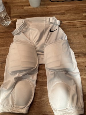White Nike Dri-fit Football Gurdle, Youth Large ,used