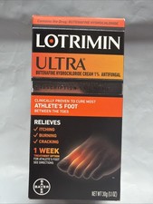 Lotrimin Ultra 1-Week Athlete's Foot Antifungal Cream 30g EXP 05/2028