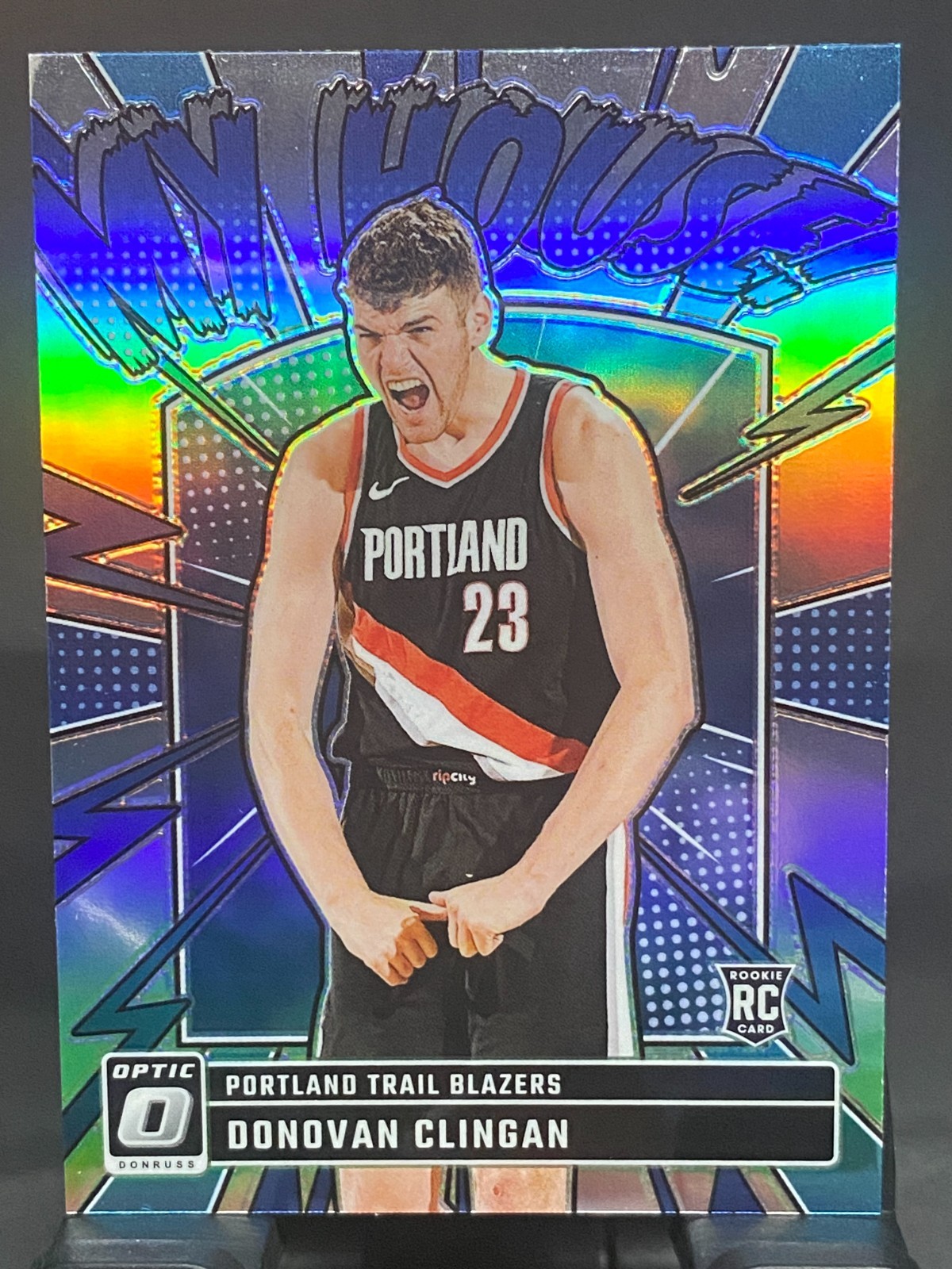 2024-25 Optic Donovan Clingan My House Silver 1