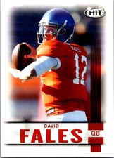 David Fales #12 2014 SAGE HIT Rookie Card San Jose State Spartans. rookie card picture