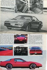 1982 Pontiac Firebird Trans Am 5 Pg Road Test Article