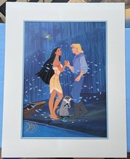 Disney 1995 Pocahontas Exclusive Commemorative Lithograph - 11” X 14”