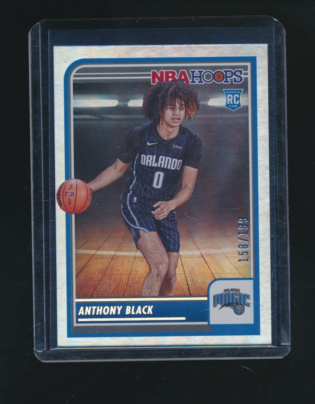 ANTHONY BLACK 2023-24 PANINI NBA HOOPS SILVER RC PARALLEL 158/199 #257
