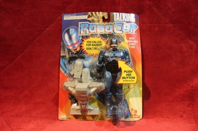 Robocop 8'' Talking Figure-Bazooka Flight Pack Toy Island 1993 (SEALED) Nostalgia