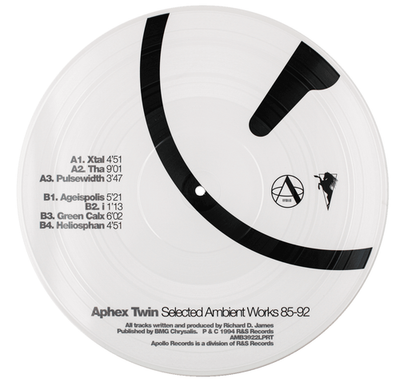 APHEX TWIN Selected Ambient Works 85-92 50th Anniversary 2LP Vinyl