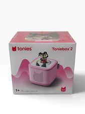 Tonies Toniebox2 Starter Set in Cloud Pink w/ Playtime Puppie Tonie New Sealed