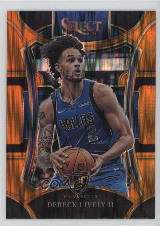 2023 Select Mezzanine Level Orange Flash Prizm Dereck Lively II Rookie RC 14ma