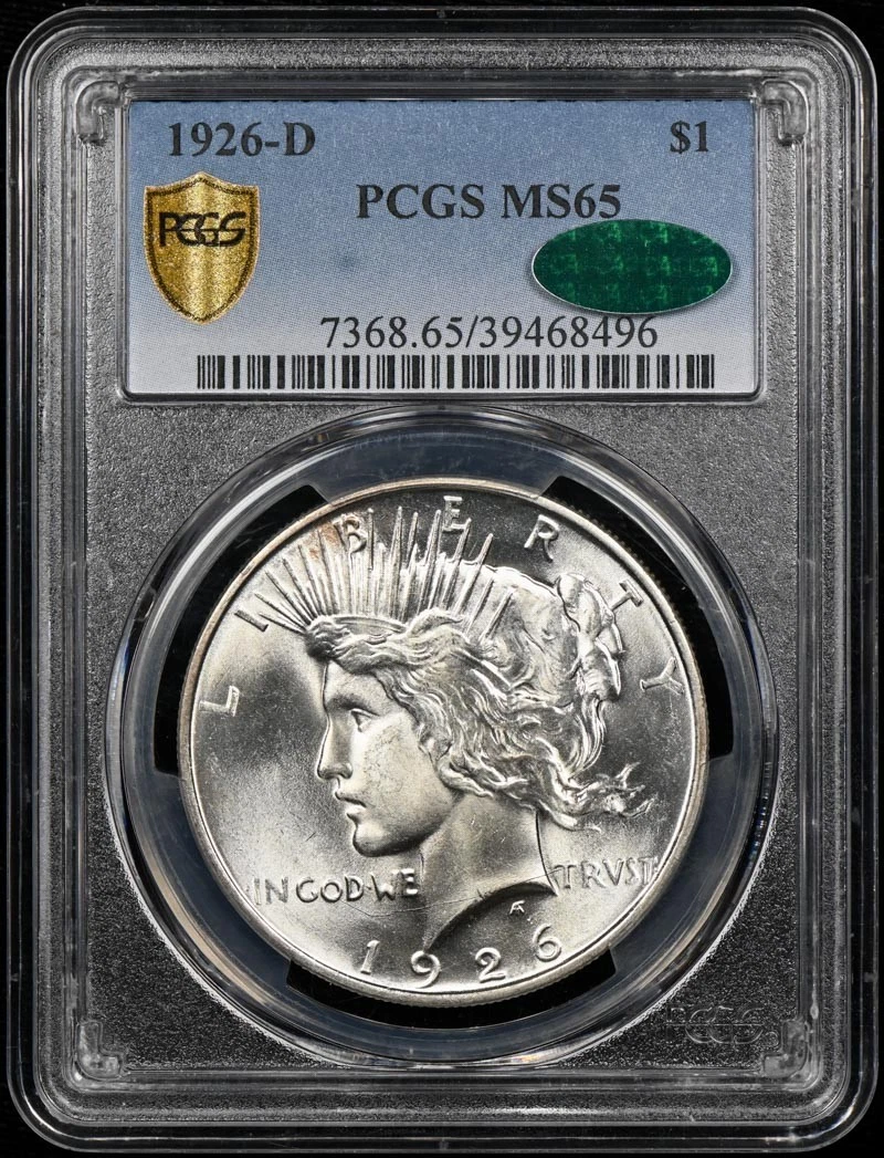 MS 65 Graded 1926 Year Peace Dollars (1921-1935) for sale | eBay