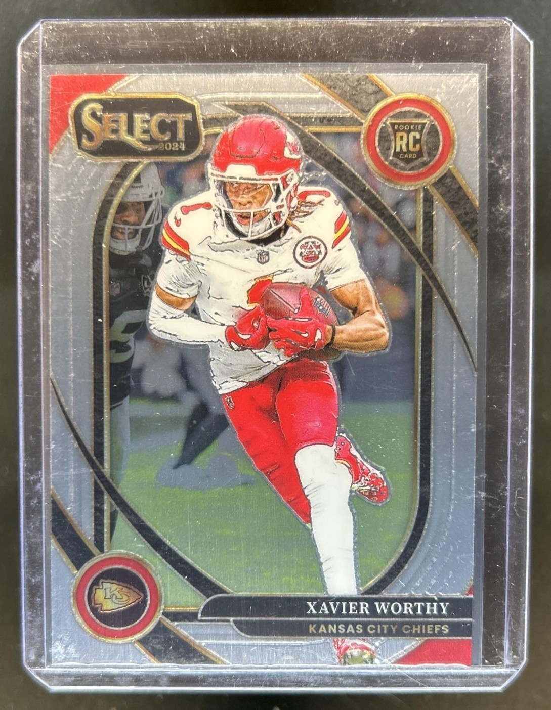 2024 Panini Select Xavier Worthy Club RC Rookie #224 Chiefs